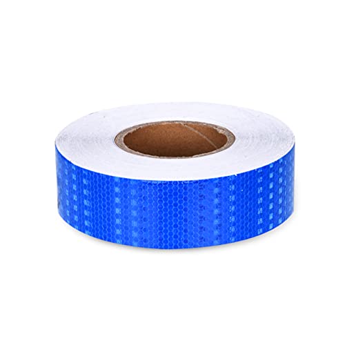 FDOSIJFOS Reflektierendes Klebeband, Reflektierendes Klebeband, Markierungs-Warnband, Selbstklebender reflektierender dekorativer Aufkleber(Blu) von FDOSIJFOS