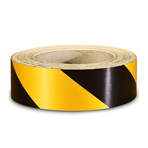 FDOSIJFOS Reflektierendes Klebeband, Warnband PVC Selbstklebendes Band Reflektierendes Absperrband(Width 5 cm) von FDOSIJFOS