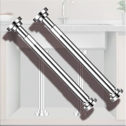 FDOSIJFOS Unterbau-Spülbeckenhalterung Unterbau-Spülbeckenhalterungen, Stützstangen for Badezimmerwaschbecken, verstellbare Stützstange, Reparatursatz for Küchenspüle(2*Height 49 80cm(19.3" 31.5")) FDOSIJFOS Unterbau-Spülbeckenhalterung Unterbau-Spülbeckenhalterungen, Stützstangen for Badezimmerwaschbecken, verstellbare Stützstange, Reparatursatz for Küchenspüle(2*Height 49 80cm(19.3" 31.5")) von FDOSIJFOS