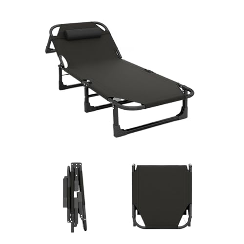 Klappbett, Einfaches Nickerchenbett fürs Büro, multifunktionales for Erwachsene, tragbarer Ruhesessel for Camping-Liege Klappbett, Einfaches Nickerchenbett fürs Büro, multifunktionales for Erwachsene, tragbarer Ruhesessel for Camping-Liege von FDOSIJFOS