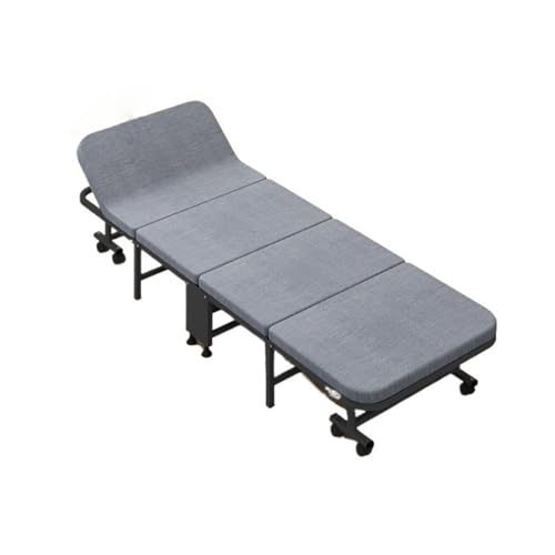 Klappbett, Klappbett for den Außenbereich, Schwamm-Klappbett ist eine ideale Wahl for Familien, Büros und Reisende, Liegestuhl(XL) von FDOSIJFOS