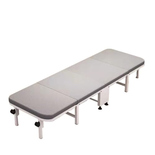 Klappbett, Klappbett for den Außenbereich, geeignet for Schlafzimmer, Wohnzimmer und Liegestühle im Freien(L) von FDOSIJFOS
