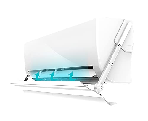 Klimaanlagen-Luftleitblech Windabweiser, Einstellbare Windrichtung, Anti-Direktblasender, Allgemeiner Deflektor for Home Office Und Büroluft(84CM) von FDOSIJFOS