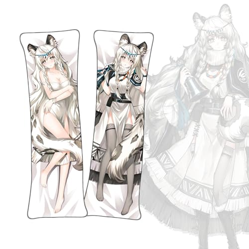 Anime Kissenbezüge Arknights Pramanix Anime Dakimakura Lebensgroßer doppelseitiger Körperkissenbezug von FDSAD