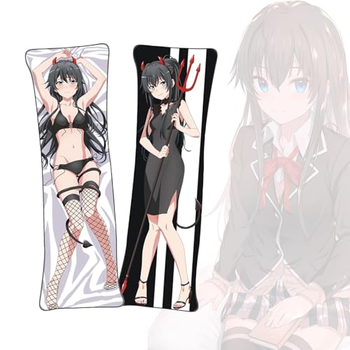 Anime Kissenbezüge My Youth Romantic Comedy is Wrong Yukino Anime Körper Kissenbezug Dakimakura kurzer Plüsch Stoff Überwurf Kissenbezug Anime Kissenbezüge My Youth Romantic Comedy is Wrong Yukino Anime Körper Kissenbezug Dakimakura kurzer Plüsch Stoff Überwurf Kissenbezug von FDSAD