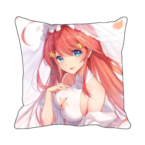 Anime Kissenbezüge The Quintessential Quintuplets Nakano Itsuki Anime quadratischer Kissenbezug Dakimakura 2WT Kissenbezug Anime Kissenbezüge The Quintessential Quintuplets Nakano Itsuki Anime quadratischer Kissenbezug Dakimakura 2WT Kissenbezug von FDSAD