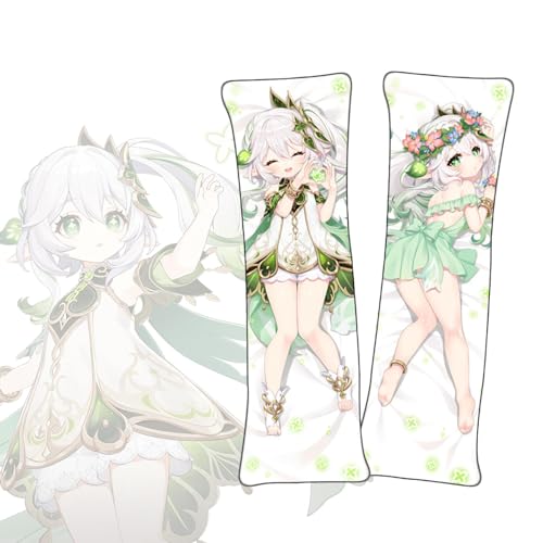 Body Pillow Cover Animation Characters Nahida 《Genshin Impact》Doppelseitiger Druck lebensgroßer Körperkissen-Bezug von FDSAD