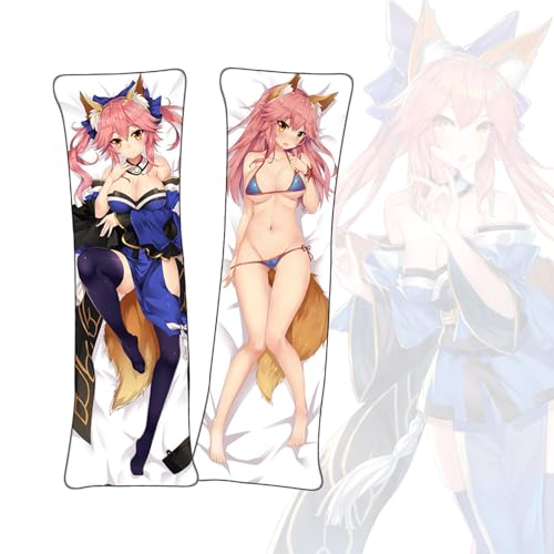 FDSAD Anime Kissenbezüge Fate/Grand Order Tamamo no Mae Anime Körper Kissenbezug Dakimakura kurzer Plüsch Stoff Überwurf Kissenbezug, A1001 FDSAD Anime Kissenbezüge Fate/Grand Order Tamamo no Mae Anime Körper Kissenbezug Dakimakura kurzer Plüsch Stoff Überwurf Kissenbezug, A1001 von FDSAD