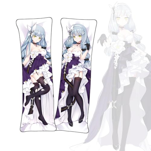 Anime Kissenbezüge Girls' Frontline HK416 Anime Körper Kissen Dakimakura doppelseitiger Körperkissenbezug von FDSAD