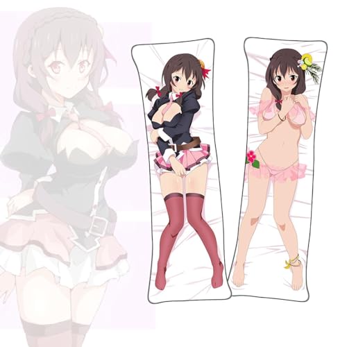 Anime Kissenbezüge Konosuba Yunyun Anime Körper Kissen Dakimakura doppelseitiger Körperkissenbezug von FDSAD