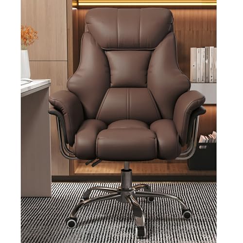 Gaming Office Computer Schreibtisch Schaukelstuhl Ergonomic Gamer PC Massage Work Stuhl PU Leder, doppelte Rückenlehne, robuste Armlehnen versteckt Foot- von FDTMGW