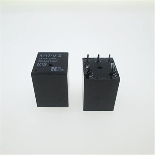 Auto 12V Relais 4117-UZ DC12V 4117-UZ-DC12V 4117-UZ-12VDC 12VDC DC12V 12V 10A 120VAC 5PIN(10pcs) von FDYZCIYI