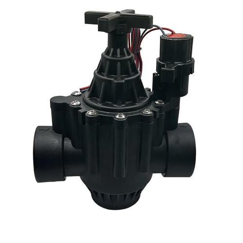 FDYZCIYI 1-1/2" 2" inch Normally Closed Solenoid Valve Water 220V 12V 24V Nylon Valve for Farm Garden Landscape Irrigation(2",24VDC) von FDYZCIYI