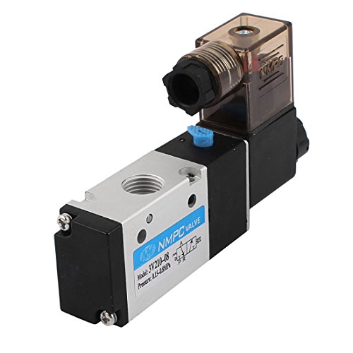 FDYZCIYI AC 220 V 5,5 VA 3V210-08 2 Positionen 3 Wege 1/4 PT Luftpneumatisches Magnetventil von FDYZCIYI