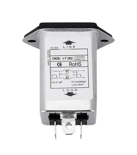 FDYZCIYI CW2B-3A-T 002 Einphasen-Netzfilter-220V-Steckdose-Doppelversicherung(CW2B-3A-T 002) von FDYZCIYI