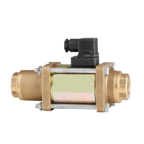 FDYZCIYI DN15 2-Wege-Magnetventil NC Direktbetriebenes Koaxialventil for Druckflüssigkeiten 1/2 Messing-Koaxial-Magnetventil aus rostfreiem Stahl(Brass TYPE-AC220V,0.5 Inch) von FDYZCIYI