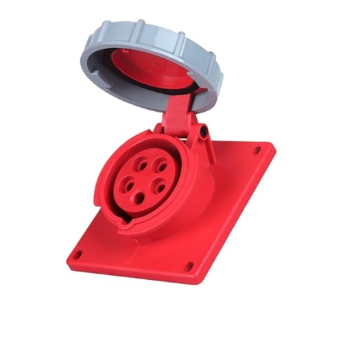 FDYZCIYI IP67 wasserdichte schräge verdeckte Industrie-Steckdose 5-adrig 16A/32A Luftfahrtstecker männlich und weiblich Docking 380V(32A Concealed Inclined seat) von FDYZCIYI