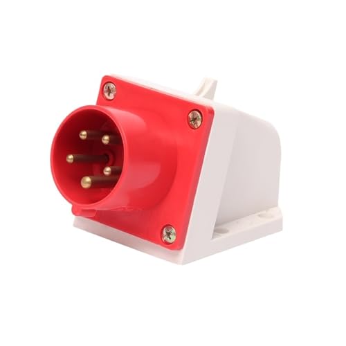 FDYZCIYI Industrielle Ausrüstung Reverse Stecker 5 core 16A Wasserdicht Aviation Stecker Stecker Docking Reverse Stecker 380(16A Surface Mounted Reverse Plug) von FDYZCIYI