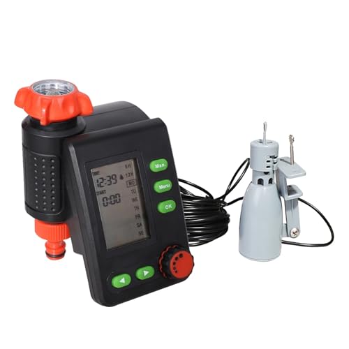 FDYZCIYI LCD-Display, Magnetventil, Bewässerungs-Timer, Garten-Wasser-Timer, Standard-Steuerungssystem und Regensensor oder Feuchtigkeitssensor(with Humidity Sensor) von FDYZCIYI
