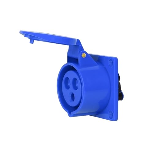 FDYZCIYI Wasserdicht Aviation Stecker Männlich und Weiblich Docking Explosion-Proof Stecker 3-core DREI-Phase Strom 16A 32A Industrie buchse(32A Concealed Socket ip44) von FDYZCIYI