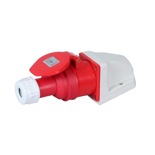 FDYZCIYI Wasserdicht Aviation Stecker Männlich und Weiblich Docking Explosion-Proof Stecker Vier-core 16A DREI-Phase Strom 16A Industrie buchse(Surface Mounted Suit) von FDYZCIYI