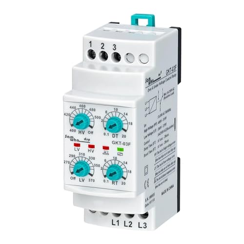 GKT-03F 3 * 380VAC Nicht-Neutual Dreiphasiges Phasenausfall-Phasenfolge-Unter- und Überspannungsrelais von FDYZCIYI