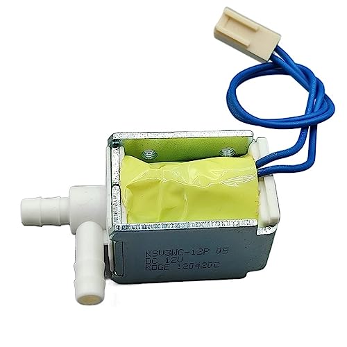 KSV3WG-12P DC 12V Normalerweise geschlossenes kleines elektrisches Mini-Magnetventil 2-Wege-Micro-Luft-Wasserdurchflussregelventil DIY-Bewässerung von FDYZCIYI