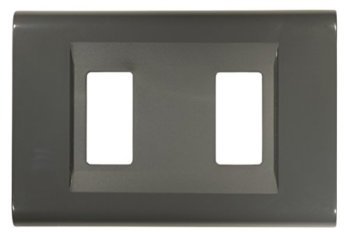 Feb 2582/GS Plaque Click A 2 Module, dunkelgrau von FEB