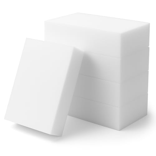 Schmutzradierer Schwamm 10 Stück Radierschwamm für weiße Wände Schuhe Küchen Bäder Wunderschwamm Magic Eraser Sponge von FEBE