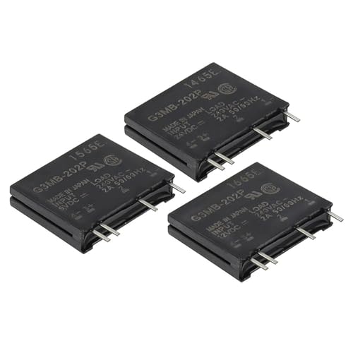 1 Stücke 5 V 12 V 24 V DC-AC Halbleiterrelais G3MB-202P G3MB 202P PCB SIP SSR AC 240 V 2A(24V) von FEDDVJKB