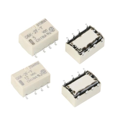 10/5 Stück DC 5V 12V 24V SMD G6K-2F-Y Signalrelais 1A 8Pin Relais G6K-2F-Y-5VDC G6K-2F-Y-12VDC G6K-2F-Y-24VDC(10pcs G6K-2F-Y-5VDC) von FEDDVJKB