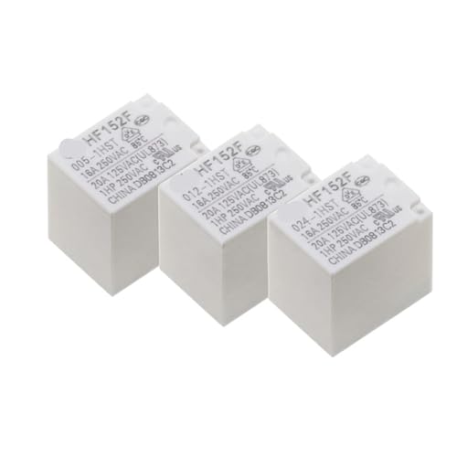 10 Stücke Relais HF152F-005 012 024-1HS 1HST 4Pin 17A 277VAC HF152F-012-1ZS 15A SCH-152F-1A-12S(24VDC,HF15F2- -1HS (4PIN)) von FEDDVJKB