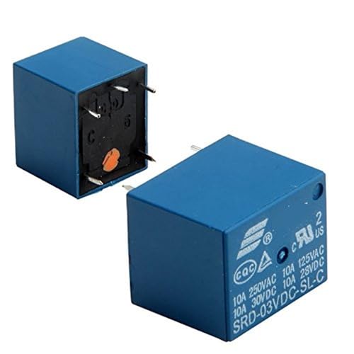100 Stücke SRD-03VDC-SL-C 3VDC 10A 250 VAC Leistungsrelais PCB Typ T73-3V 5 Füße SRD-3VDC-SL-C 3 V 250 V 100 Stücke SRD-03VDC-SL-C 3VDC 10A 250 VAC Leistungsrelais PCB Typ T73-3V 5 Füße SRD-3VDC-SL-C 3 V 250 V von FEDDVJKB