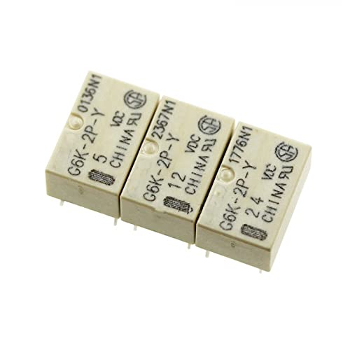 10Pcs DIP G6K-2P-Y Signal Relais 8PIN for Relais DC 5V 12V 24V G6K-2P-Y 5VDC G6K-2P-Y 12VDC G6K-2P-Y 24VDC(24V) von FEDDVJKB