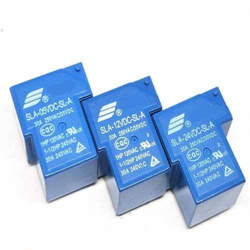 10Pcs Leistungsrelais SLA-05VDC-SL-A SLA-09VDC-SL-A SLA-12VDC-SL-A SLA-24VDC-SL-A 5V 9V 12V 24V 30A 4PIN(24V) von FEDDVJKB