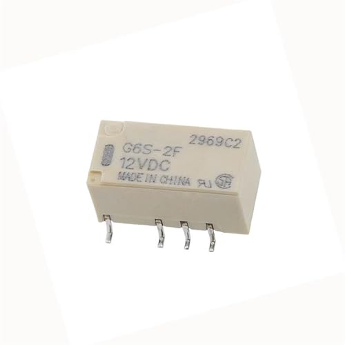 12V Leistungsrelais G6S-2F-12VDC G6S 2F 12VDC G6S2F12VDC Zwei offene und geschlossene 12V 12VDC DC12V 2A 8PIN von FEDDVJKB