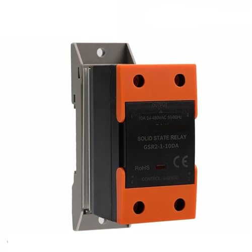 1Pcs Solid State Relais Mit Kühler SSR 10DA 25DA 40DA DC Steuerung AC Einphasig SSR Din-schiene(DC to DC,80A) von FEDDVJKB