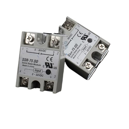 1Pcs Solid State Relais SSR-75DD SSR-80DD 80A 3-32V DC ZU 5-60 DC SSR 80DD 75DD 75A Relais Solid State(SSR 80DD) von FEDDVJKB