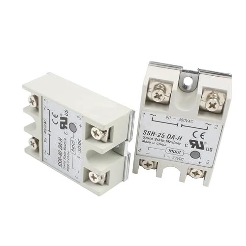 1Pcs Solid State Relais SSR10DA-H 10A Tatsächlich 3-32VDC Zu 90-480VAC SSR15DA-H 25DA-H SSR40DA-H Relais(SSR-25DA-H) von FEDDVJKB