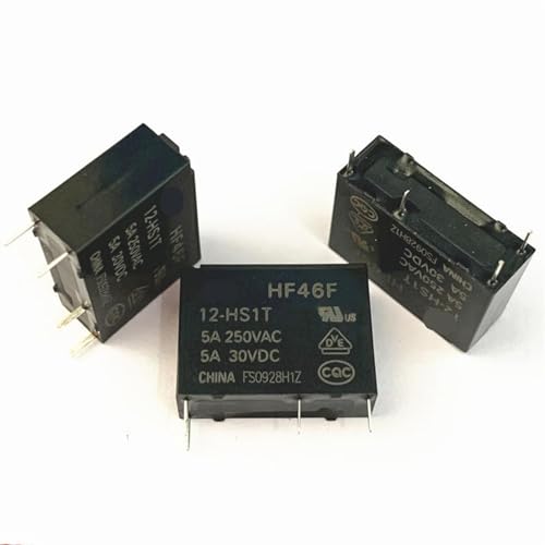 20 Stücke HF46F-G- 5/12/24-HS1-HS1T 7A 5A 4Pin 250VAC 30VDC 5V 12V 24V DC Relais HF46F-12-HS1(HF46F- 5 -HS1T) von FEDDVJKB