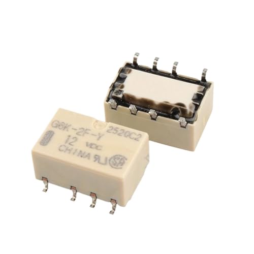 20Pcs Relais G6K-2F-Y DC 5V 12V 24V DPDT G6K-2F-Y-12VDC G6K-2F-Y-24VDC G6K-2F-Y-5VDC G6K-2P-Y(G6K-2P-Y-24V) von FEDDVJKB