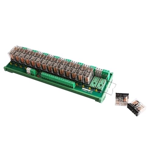 2NG2R 16 Kanal Relais PLC 2NO 2NC 12VDC 24VDC DPDT Relais Austauschbare 1Pcs(2NO2NC-16C-24VACDC) von FEDDVJKB