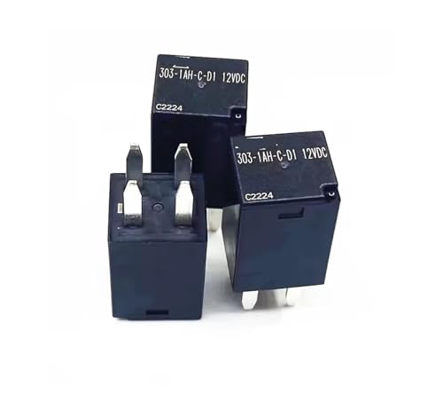 303-1AH-C-D1 3031AHCD1 DC12V 12VDC 12V Relais 4PIN 5 Stücke von FEDDVJKB