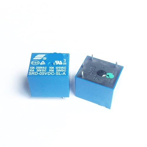 30Pcs Relais SRD-05VDC-SL-A SRD-12VDC-SL-A SRD-24VDC-SL-A SRD-48VDC-SL-A 10A 250VAC 4PIN T73(48V) von FEDDVJKB