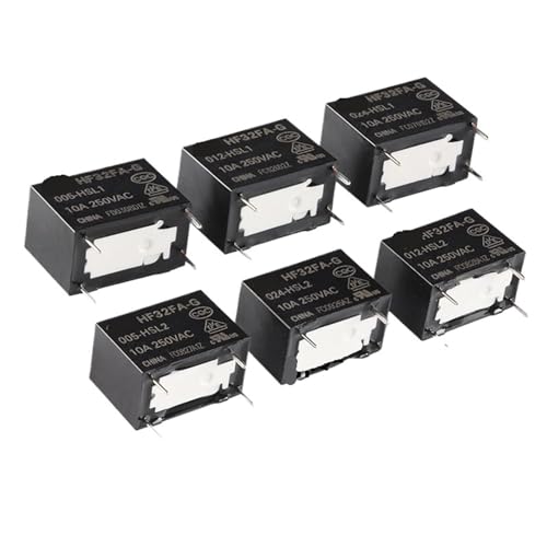 5/1 Stücke Leistungsrelais HF32FA-G 005-HSL1 012-HSL1 024-HSL1 005-HSL2 012-HSL2 024-HSL2(1 piece,HF32FA-G-012-HSL1) von FEDDVJKB