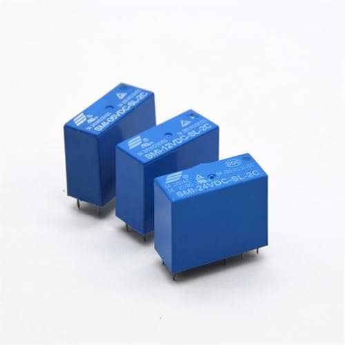 5 Stücke SMI-05VDC-SL-2C SMI-12VDC-SL-2C SMI-24VDC-SL-2C 8-polig 5A 250VAC/30VDC 05 12 24 VDC Leistungsrelais(12V) von FEDDVJKB