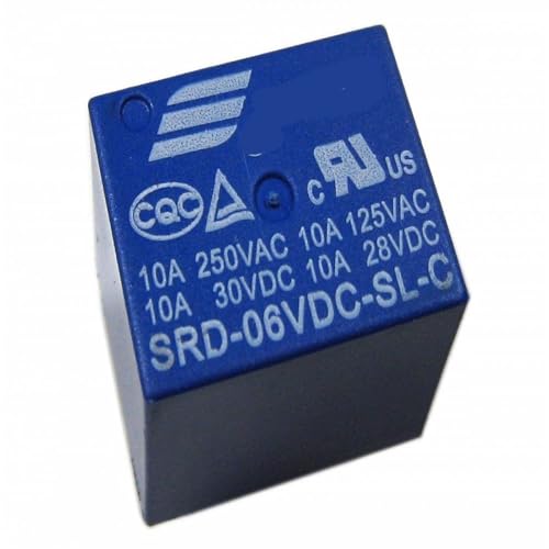 50 Stücke 6 V DC Leistungsrelais SRD-06VDC-SL-C SRD-6VDC-SL-C T73-6V 10A 250VAC 5Pin PCB Typ Relais 50 Stücke 6 V DC Leistungsrelais SRD-06VDC-SL-C SRD-6VDC-SL-C T73-6V 10A 250VAC 5Pin PCB Typ Relais von FEDDVJKB