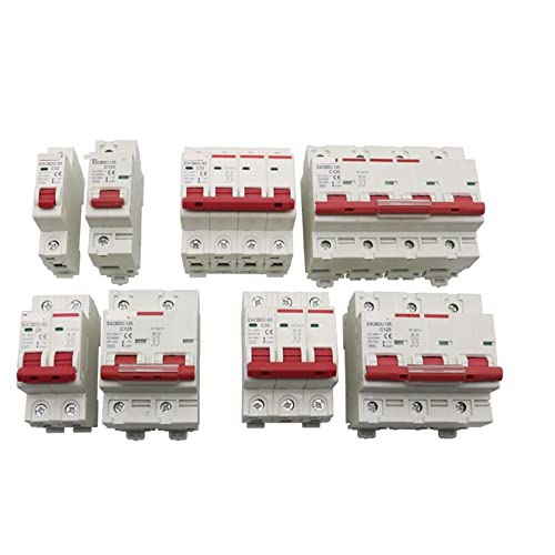 DC 1000V 1P 2P 3P 4P Solar Mini Circuit Breaker Überlast Schutz Switch6A ~ 63A/80A 100A 125A MCB 1Pcs(DC 3P,32A) von FEDDVJKB