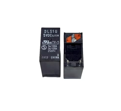 DLS1U-5VDC DLS1U5VDC DC5V 5VDC 5V Relais 5A 4PIN 5 Stücke von FEDDVJKB