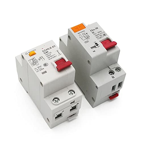 DZ30L DZ40LE EPNL DPNL 230 V 1P + N Fehlerstromschutzschalter Mit Über RCBO MCB 6-63A 1 Stücke(20A) von FEDDVJKB